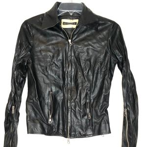 🚫SOLD🚫Plein Sud Faycal Amor Leather Jacket